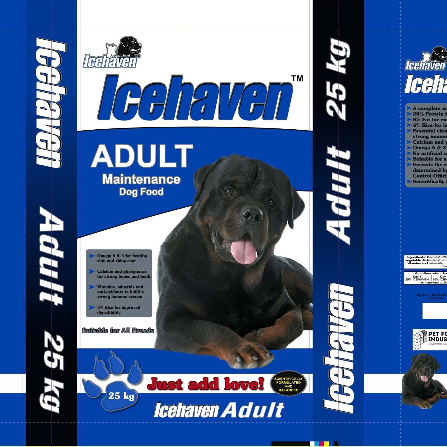 Icehaven Pet Food ZA Town